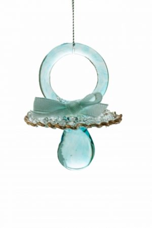 Blue Pacifier Ornament