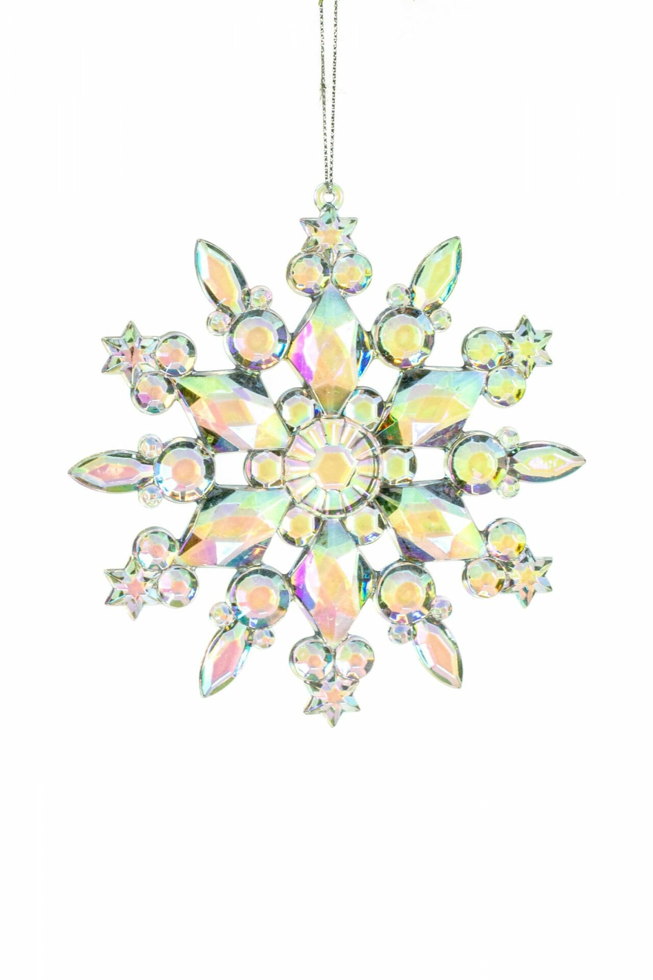 Iridescent Hanging Star Ornament