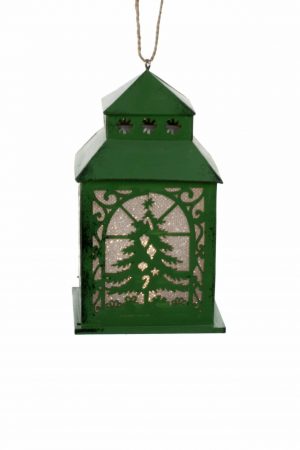 Green Hanging Christmas Tree LED Ornament