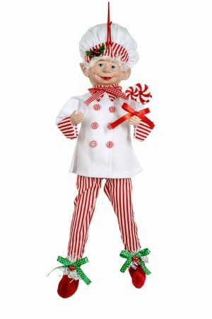 Red Hangable Candy Elf