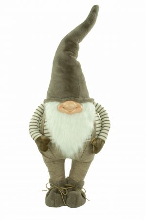 Beige Standing Portly Gnome