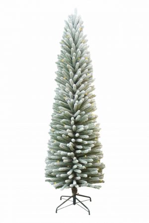 Green Artificial Frosted Christmas Tree