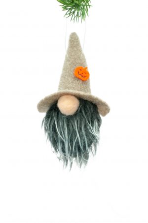 Brown Hanging Gnome Head