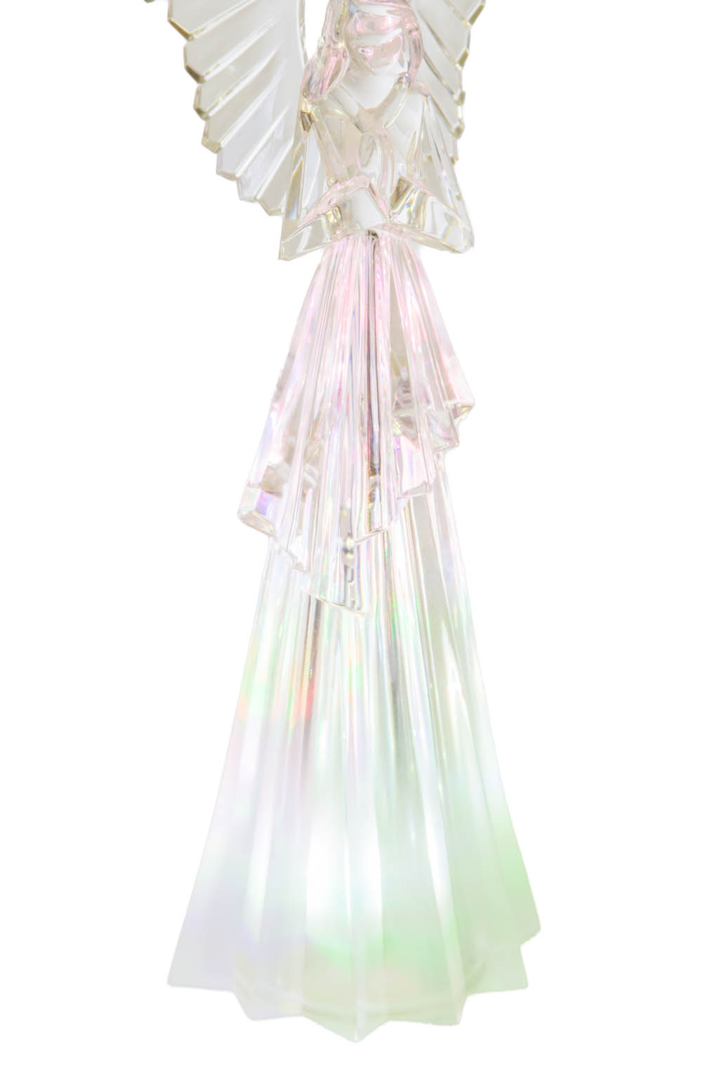 Clear Angel Color Change LED Figure in All inclusive Hue - Image 11