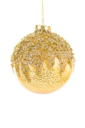 Festive Hangable Gold and Silver Baubles