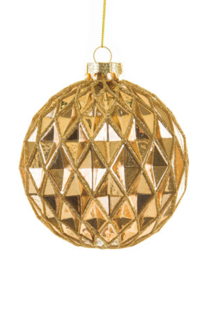 Elegant Hangable Gold Baubles
