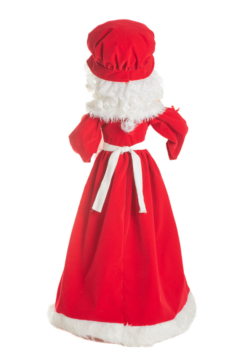 Red and White Candycane Classic Mrs. Claus - Image 3