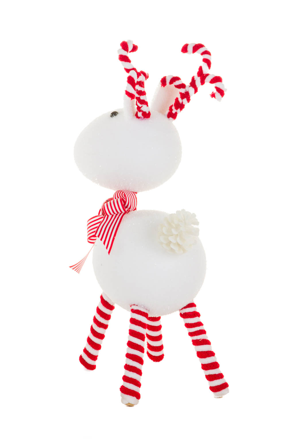 Hanging Pink and Gold Pearline Finial Ornament with Pearls - Image 2