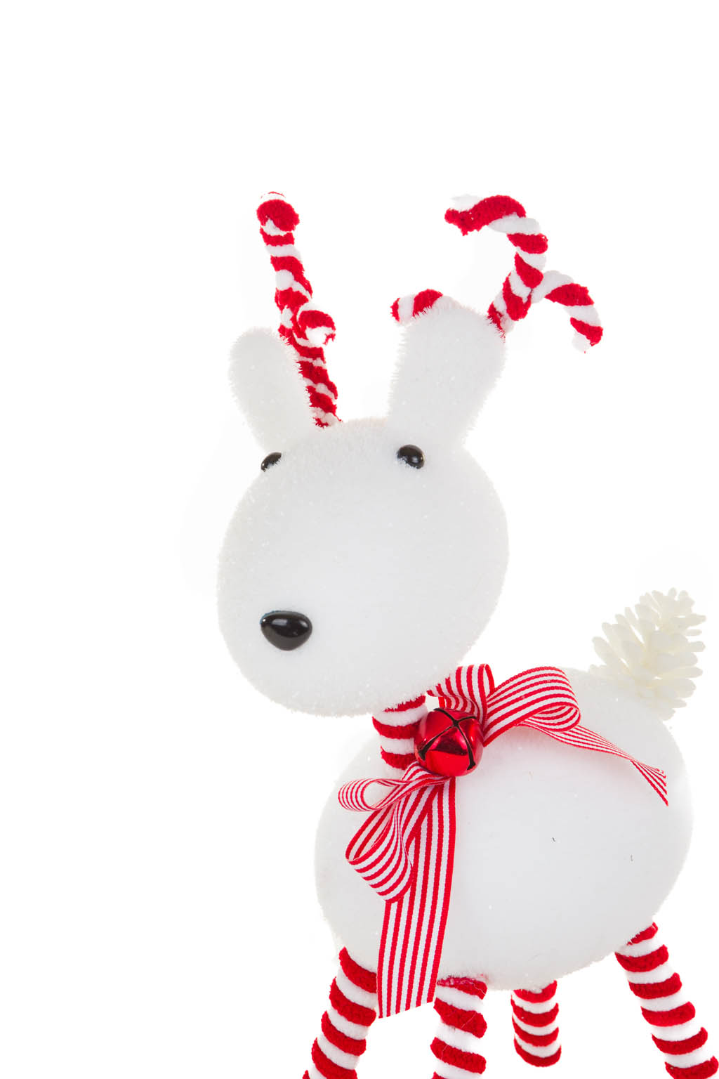 Hanging Pink and Gold Pearline Finial Ornament with Pearls - Image 4