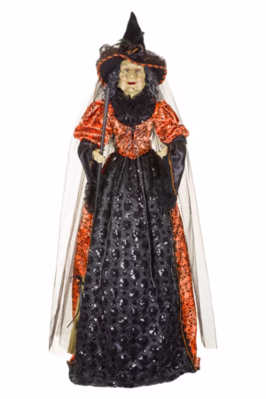 Orange  Veiled Witch