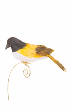 Yellow Bird Clip Ornament