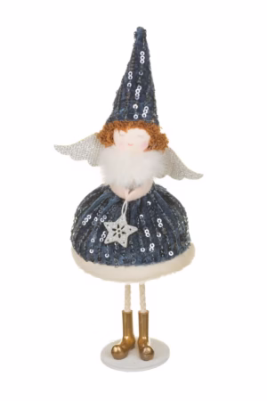 Hangable Blue Peaceful Angel Girl Doll