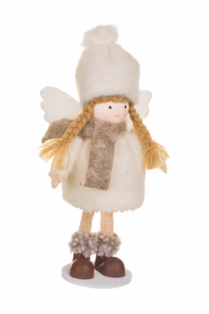 Hangable White Toasty Cherub Girl Doll