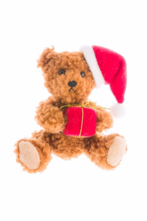 Sitting Brown Teddy Bear Doll