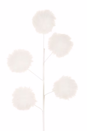 White Bulb Tree Pick