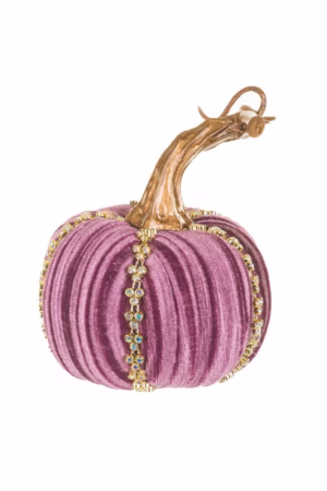 Royal Purple Pumpkin Accent