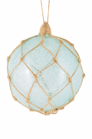 Cyan Fishing Float Ornament