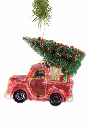 Red Pick-Up Truck Ornament