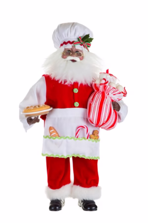 Red Chef Santa