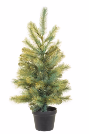 Gold Pine LED Christmas Tree