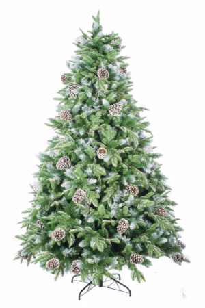 Hanging Blue Mixed Spruce LED Christmas Trees