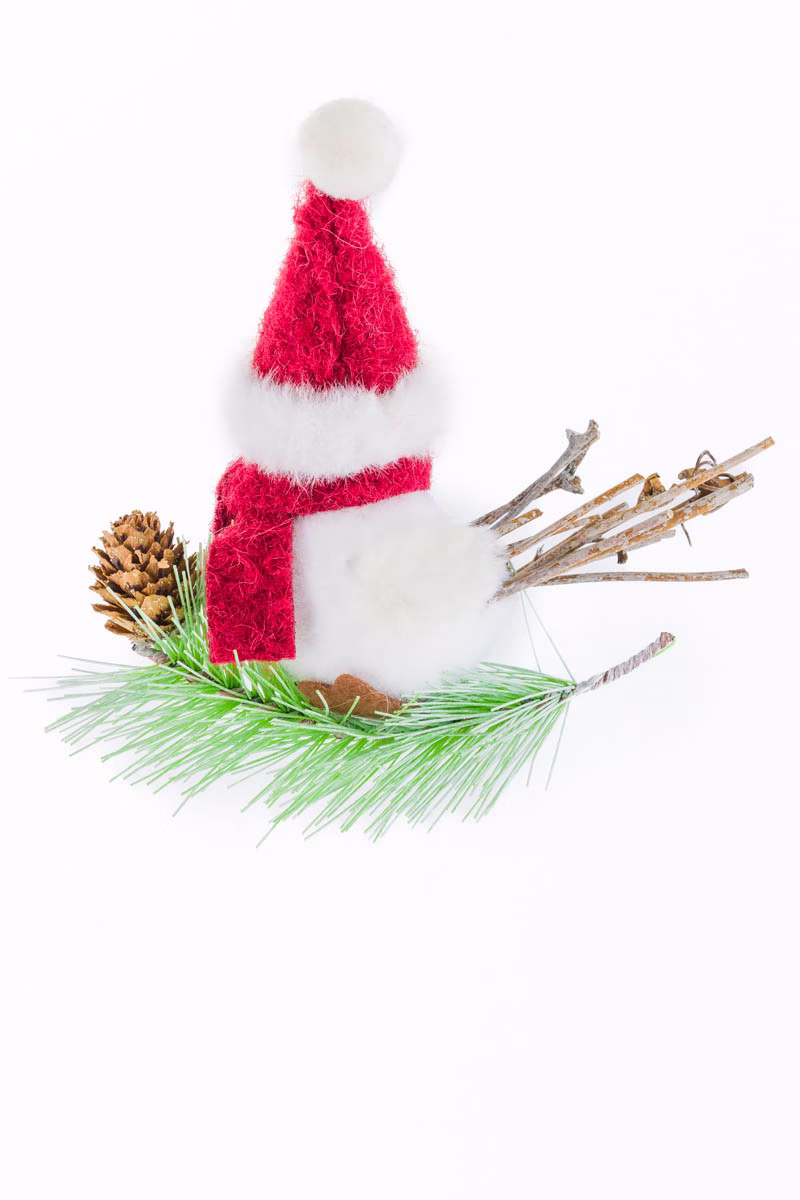 White Perched Bird Ornament - Image 2