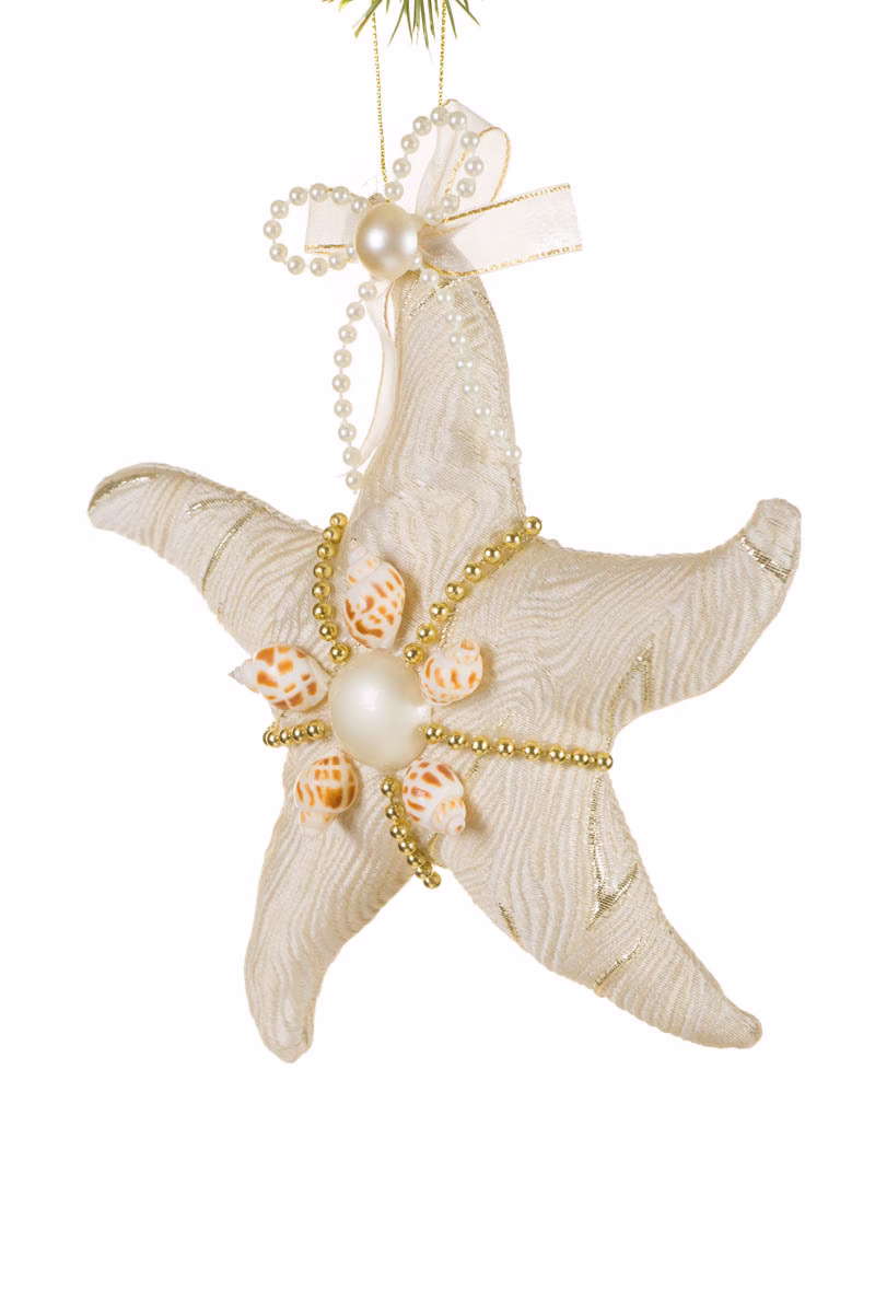 Ivory Starfish Ornament - Image 2