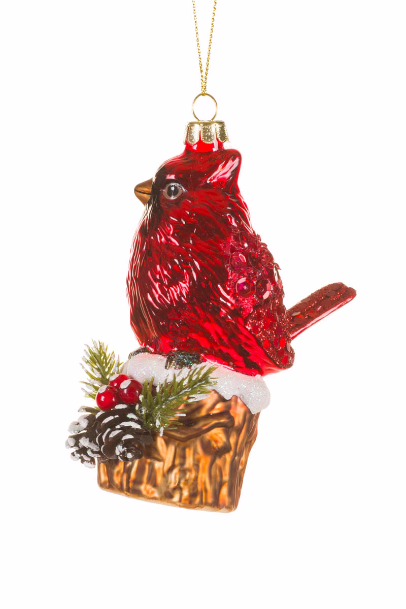 Red Cardinal Ornament - Image 2