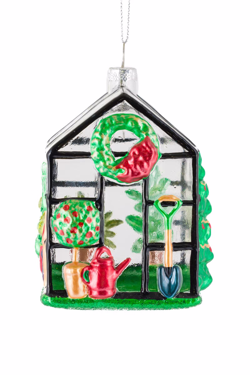 Gold Greenhouse Ornament - Image 2