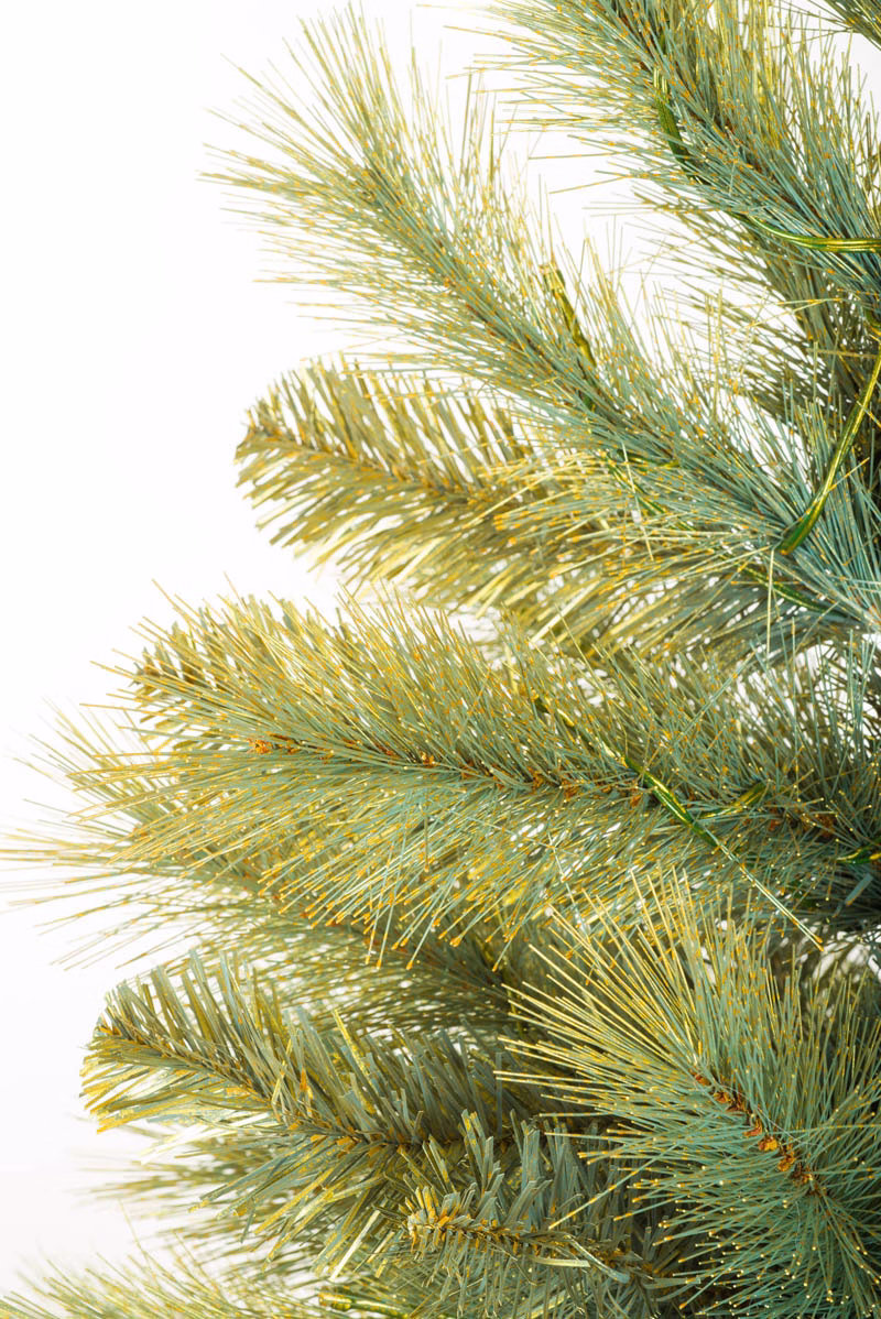 Gold Pine LED Christmas Tree - Image 2